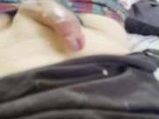 Horny Guy Masturbating Small Dick - Fast Cum 13/16