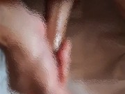Masturbation　1週間ぶりにAV見ながらローションオナニーで気持ち良く射精 10/16