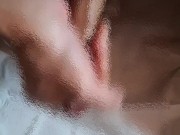 Masturbation　1週間ぶりにAV見ながらローションオナニーで気持ち良く射精 12/16