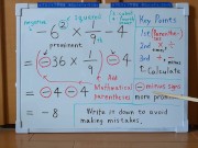 Tokyo 2024-1st [1]Q1 Calculate the expression that includes exponents.[JapanMath] 3/16