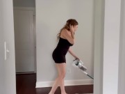 Made gets paid for cleaning service w Bj 3/16