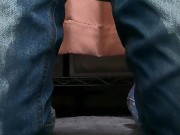 巨乳JKがジーンズでおしがまおもらしオナニー 12/16