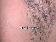 Really Sweaty Armpit Licking and Sniffing! Your Neighbor hot Boobs! Topless. 11/16