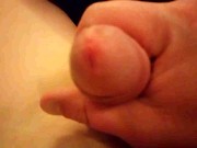 Masturbe (327) with one testicle 6/16