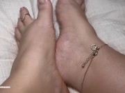 Oiled Up Footjob 1/16