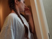 Family things (part 1): Steamy Escape with Boyfriend While Step-sis Watches 8/16