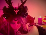 Halloween sex with demon girl 2/16