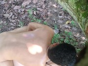 كم هو مثير ممارسة الحب في الطبيعة. استمع كيف تمتزج أنينتي مع أصوات غناء العصافير فرحًا 15/16