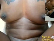 Karma- Ebony ASS Fucked Deep Interracial POV- BlowJob- Anal POV- Oiled- Massaged - Bound Wand Orgasm 16/16