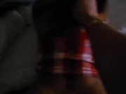 I throw her on the bed and fuck her doggy 12/16