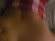 I throw her on the bed and fuck her doggy 3/16