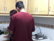 Delicious blowjob on my stepbrother's cock 7/16