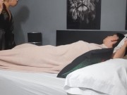 delicious morning and I fill my girlfriend's pussy with milk. 1/16