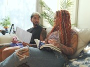 Wife Helps Husband With His Post Vasectomy Sperm Analysis 3/16