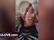 Big boobs babe showing off her closet & panty drawer, flashing tits & pussy, 8.0 dick rate fully nude & more - Lelu Love 11/16