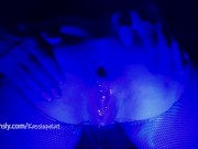 Halloween anal pumpkin shooting and luminous ass fisting 15/16