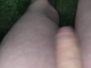 Walking and masturbating outside in 10°C 4/16