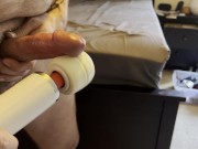 Quick magic wand and cum session 11/16