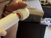 Quick magic wand and cum session 7/16