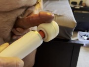 Quick magic wand and cum session 9/16