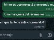 Llamo al plomero y me destapa la cañería | X: CanelaSUA 2/16