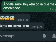 Llamo al plomero y me destapa la cañería | X: CanelaSUA 3/16