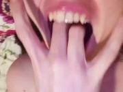 Spit Play Oral Fingering Gagging Do You Want to Make me Cry For It? Beg for It PinkMoonLust Onlyfans 9/16