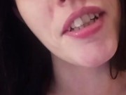 I Want You to Train my Throat Gagging on Toys Snapchat Oral Fixation Dirty Talk Cock Worship Onyfans 2/16