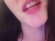 I Want You to Train my Throat Gagging on Toys Snapchat Oral Fixation Dirty Talk Cock Worship Onyfans 4/16