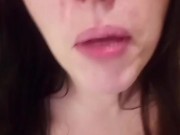 I Want You to Train my Throat Gagging on Toys Snapchat Oral Fixation Dirty Talk Cock Worship Onyfans 7/16