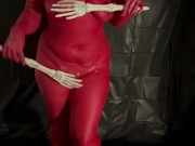 The red dripping wet devil cums all over for you 1/16