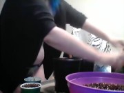 Watering My Plants Nude 6/16