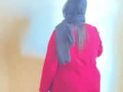 Morocco Hotel Maid Cleaning My Room & i see her Big PAWG & i Start Masturbating! 12/16