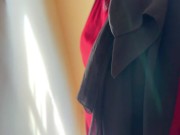 Morocco Hotel Maid Cleaning My Room & i see her Big PAWG & i Start Masturbating! 13/16