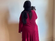 Morocco Hotel Maid Cleaning My Room & i see her Big PAWG & i Start Masturbating! 15/16