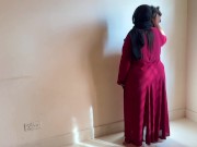 Morocco Hotel Maid Cleaning My Room & i see her Big PAWG & i Start Masturbating! 16/16