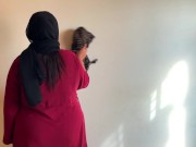 Morocco Hotel Maid Cleaning My Room & i see her Big PAWG & i Start Masturbating! 2/16