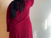 Morocco Hotel Maid Cleaning My Room & i see her Big PAWG & i Start Masturbating! 3/16