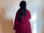 Morocco Hotel Maid Cleaning My Room & i see her Big PAWG & i Start Masturbating! 7/16