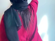 Morocco Hotel Maid Cleaning My Room & i see her Big PAWG & i Start Masturbating! 8/16