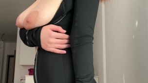 Horny girl with big boobs and juicy pussy