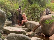 Voyeur couple in nature blowjob 8/16