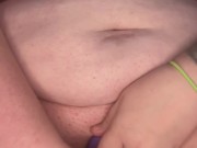 Bbw orgasm from two toys 3/16