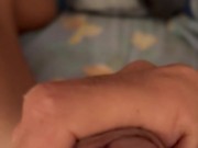 My pov wanking hard long cock 5/16