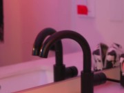 Big booby redhead can’t resist oily fuckfest - Halloween special 6/16