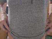 Pregnancy looks good on my tits 3/16