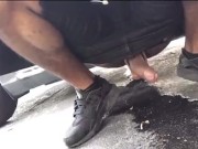 ⭐️HETERO dotado hace LLUVIA DORADA en la carretera 🍆💦 CRUISING DOTADO 9/16