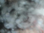 Estímulo su clitoris con mi glande y le meto solo la puntita para dejarla con las ganas 9/16