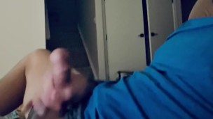 Big dick Jerking off to porn