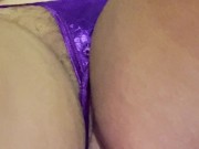 My sexy Stepmom wants to show me her purple lingerie before sex 2/16